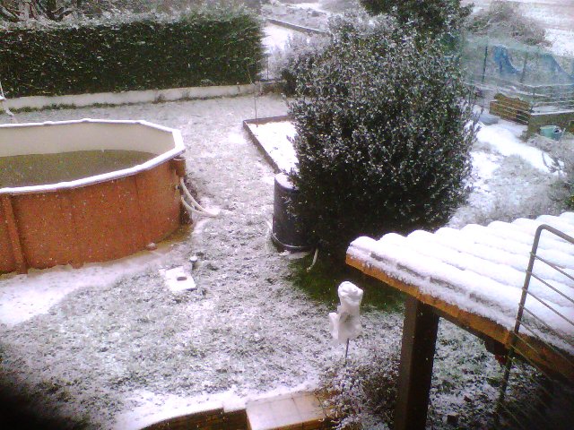 neige sur Niort