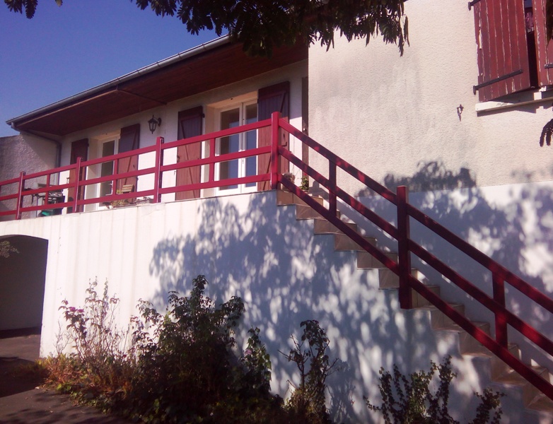 peinture rampe maison