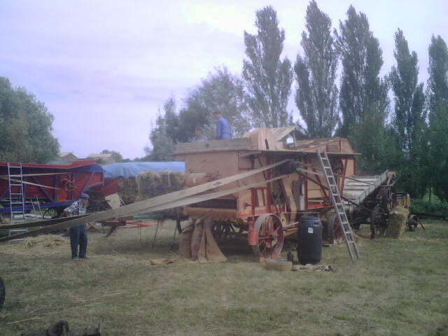 machine a battre le blé
