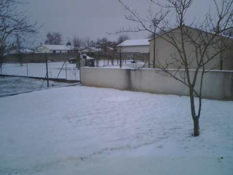 chaban sous la neige