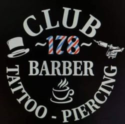 Club 178 barber tatoo piercing coiffures